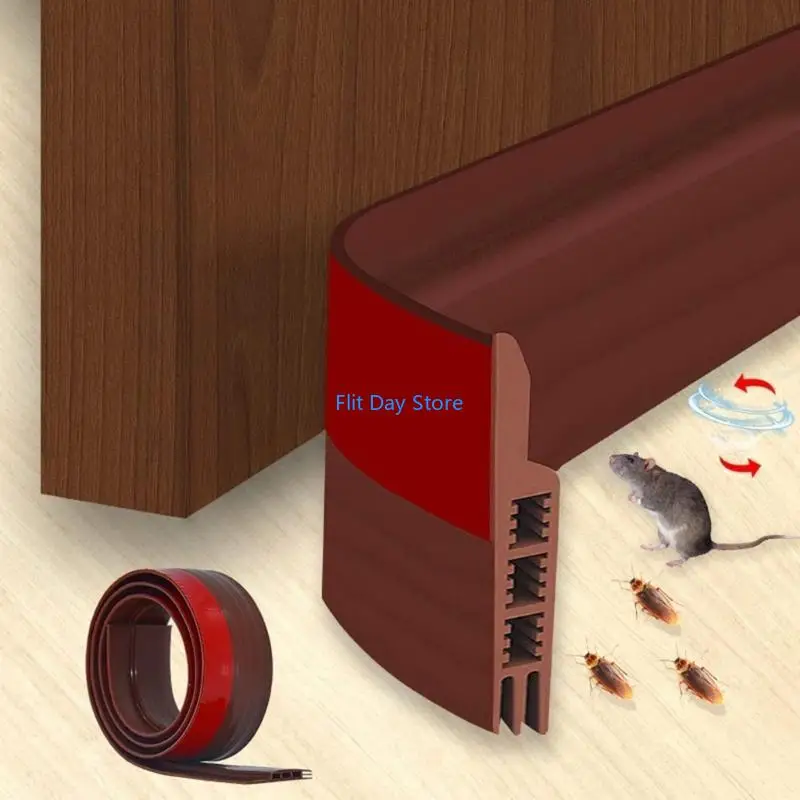F92C Easy to Install Soundproof Door Seal PET for Quiet & Comfortable Living Space