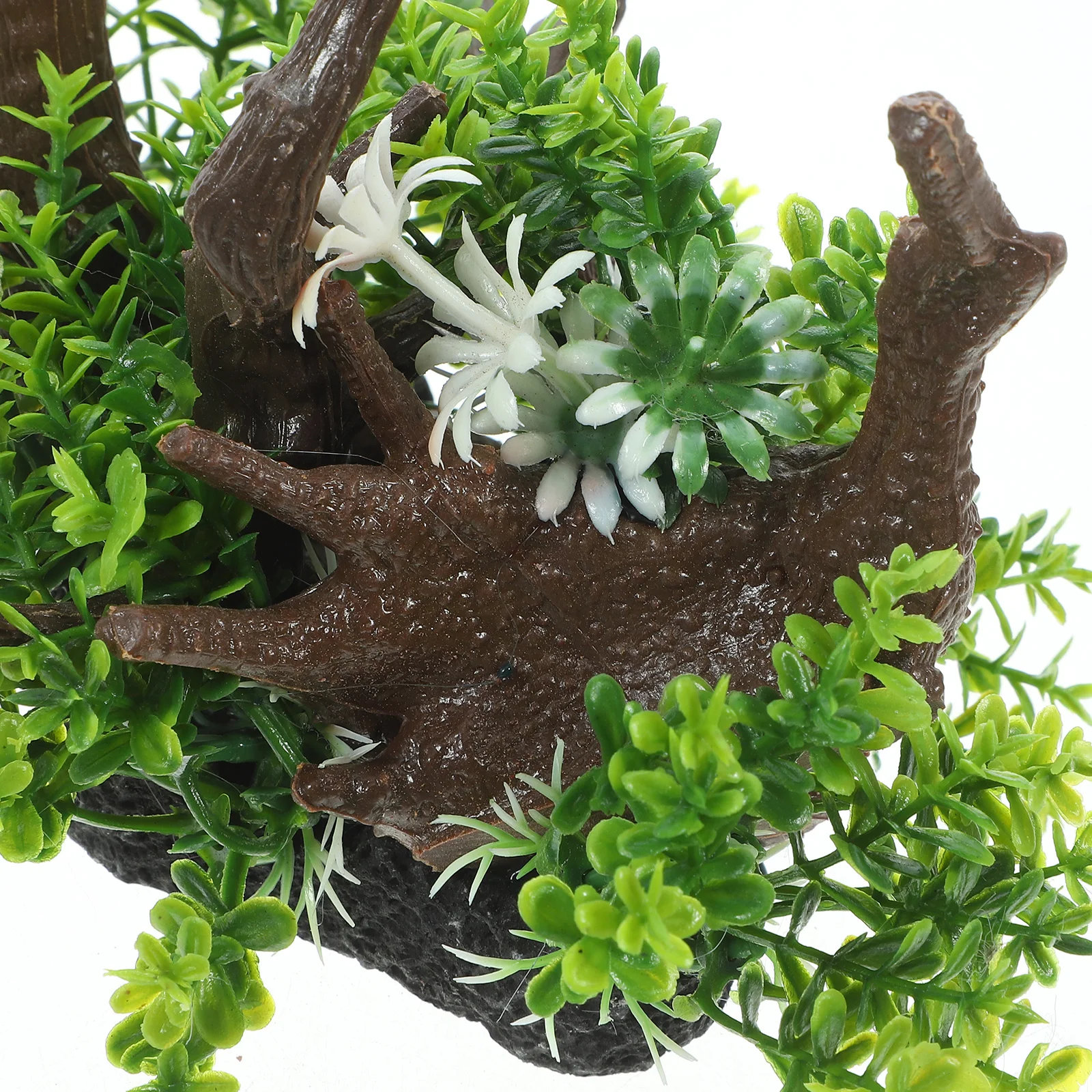 

Simulated Sunken Wood Aquarium Decoration Fish Tank Plants Plastic Grass Mat Fake Plants For Fish Tank Wear Resistant Material