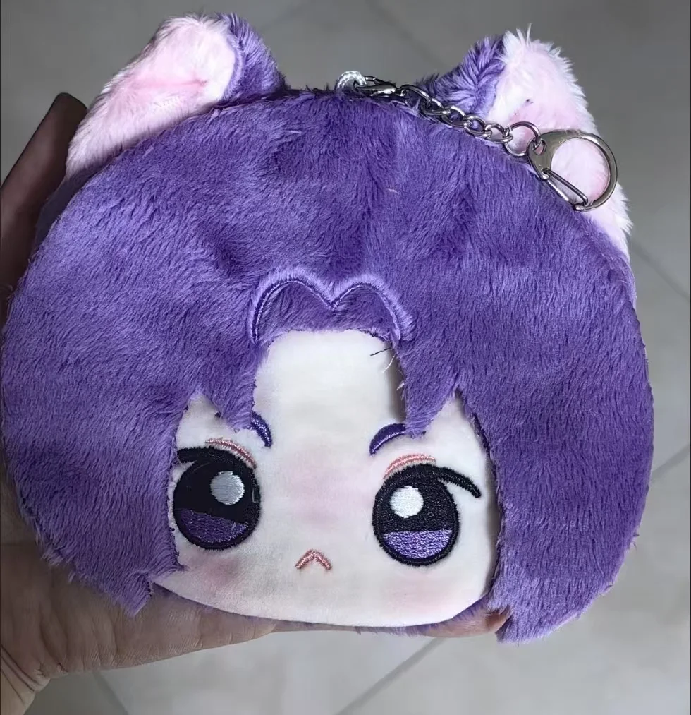 15 Cm Anime BLUE LOCK Nagi Seishiro Mikage Reo Cotton Doll Change Purses Cartoon Maumet Coin Purse Puppet Coins Case Xmas Gift