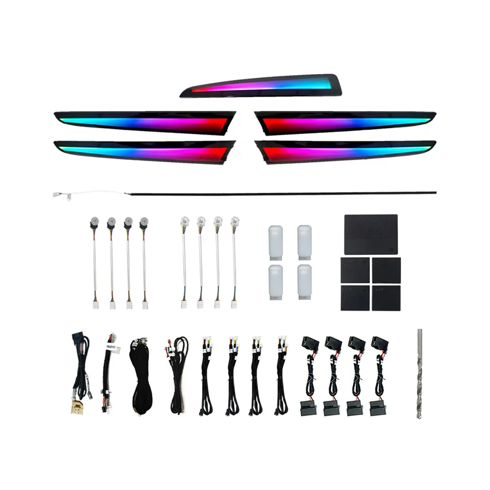 

Upgrade 256 Colors Symphony LED Car Interior Ambient Lighting Decoration Compatible A udi Q5 2010-2017 Atmosphere Strip