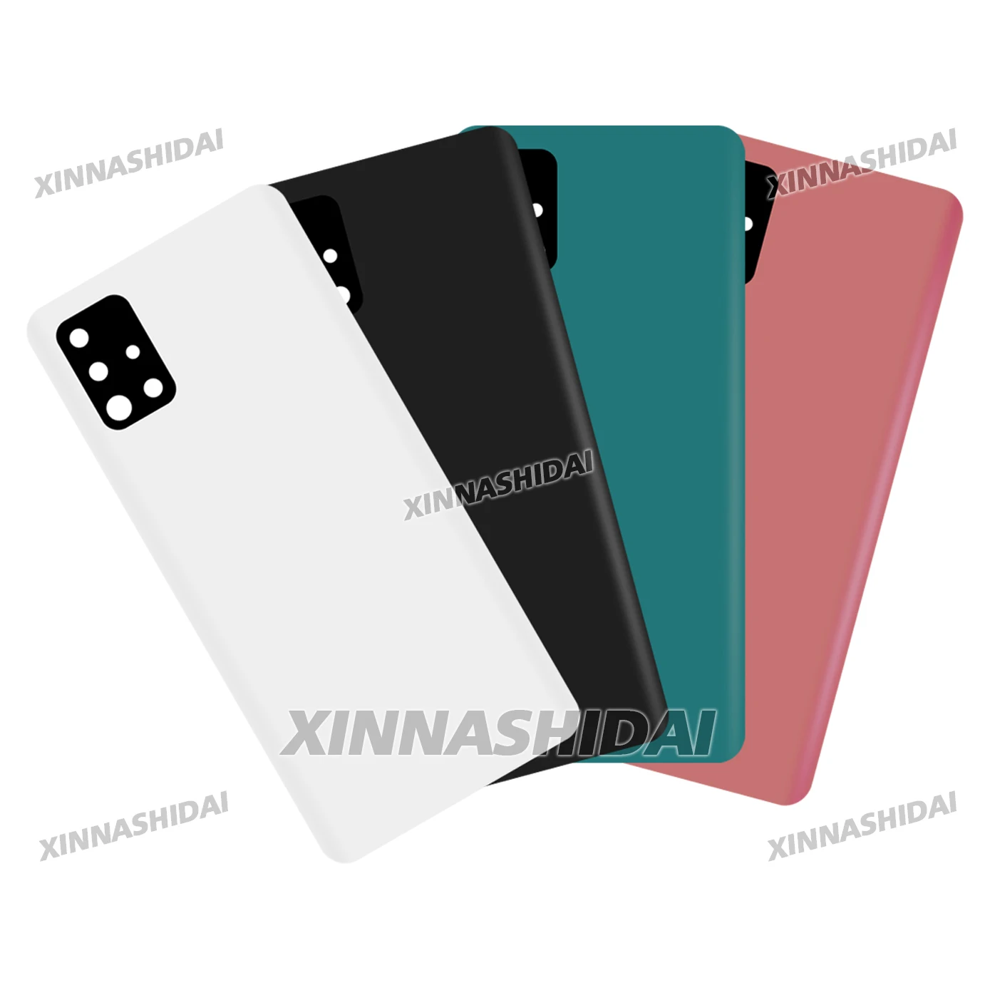 New for Samsung Galaxy A51 2020 (A51 4G A515/A515F) Middle Frame, Back Cover & Battery Case with Camera Lens - Repair Parts
