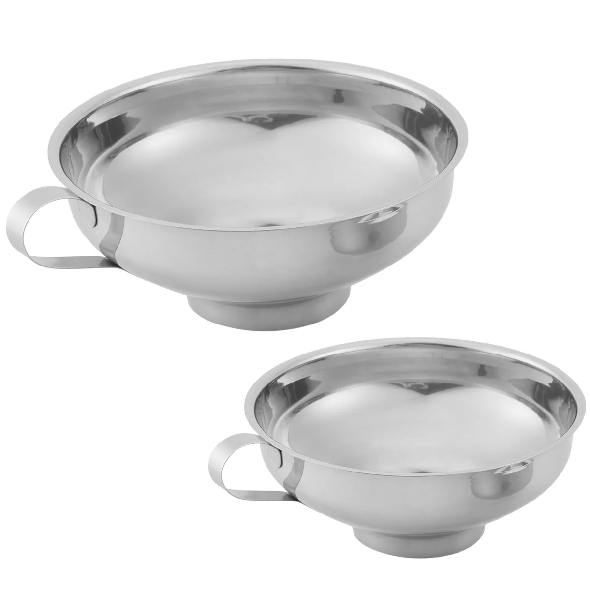 

Activity Canning Funnel, 2 Pack Stainless Steel Canning Supplies Kitchen Funnel Jar Funnel Canning Funnel
