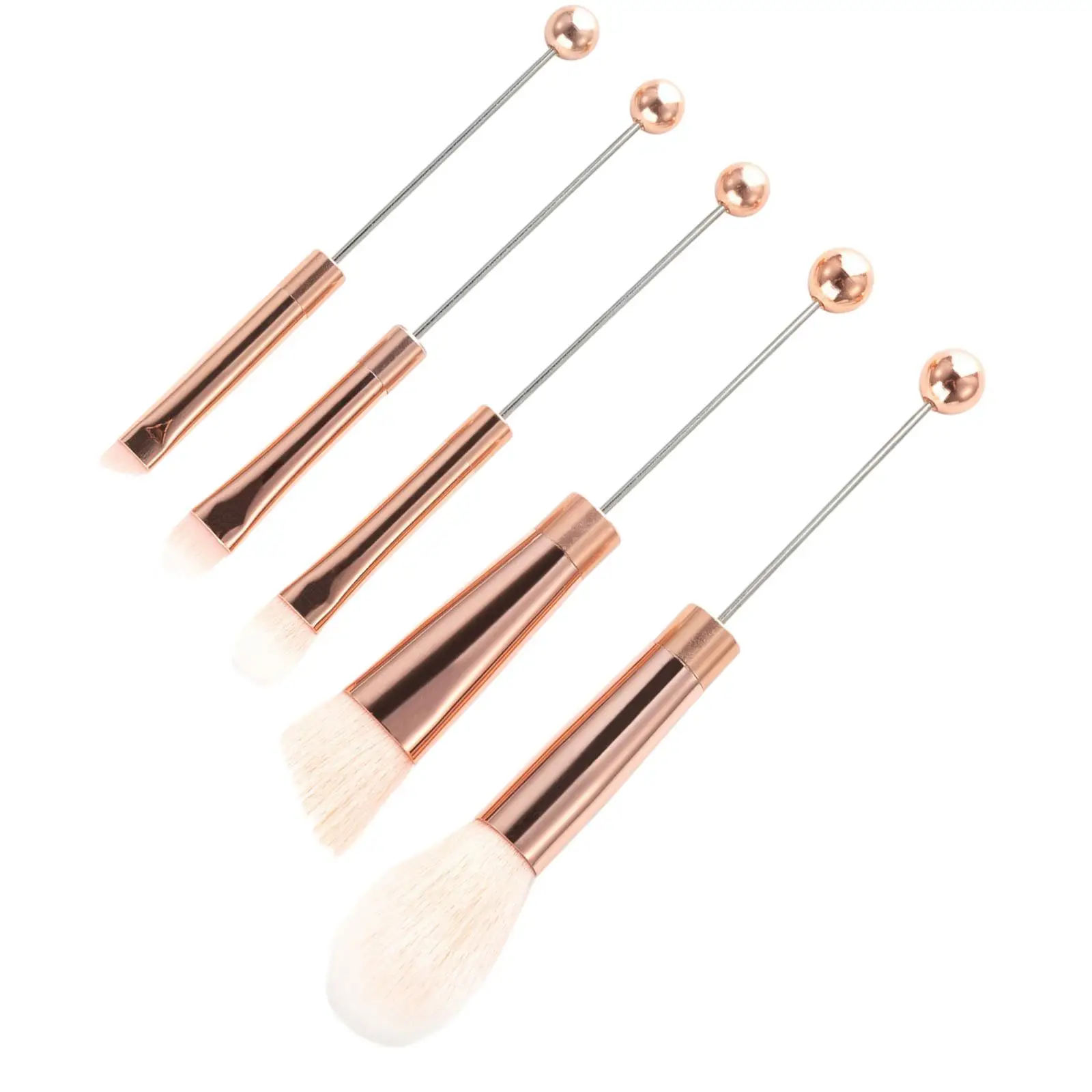 5Pcs Makeup Brushes Set Professional Multi Functional DIY Make up Brushes Tool Kits Cosmetic Brushes for Girlfriend Lady Gift