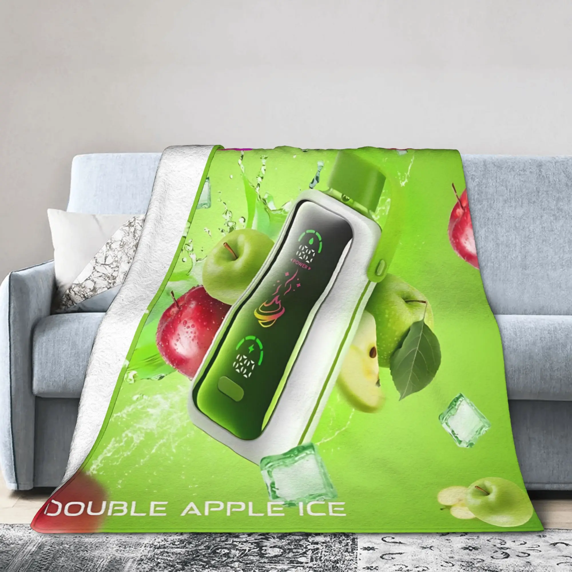 Customize 20000 Puffs Vozol Star | Ultra Soft Flannel Blanket for Bedroom, Guest Room, Office, Travel | Digital Print, Perfect f