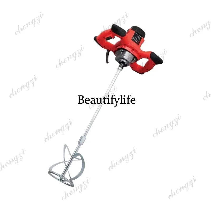 A69 Mixer Handheld Paint Mixing Machine Cement Paint Putty Powder Electric