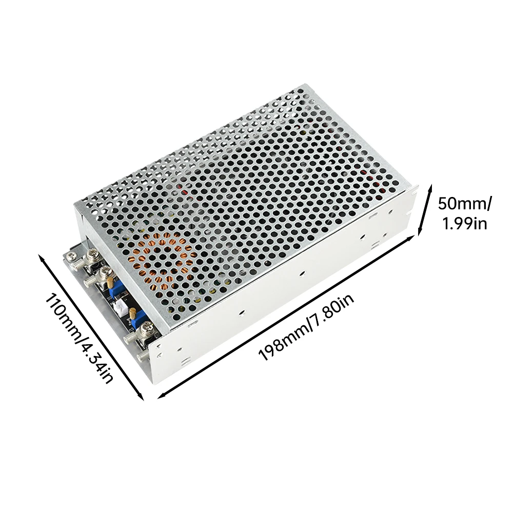 Module abaisseur réglable 1500W 50A DC 15V-90V à DC 2.5V-72V Convertisseur Buck Module d'alimentation de stabilisateur de tension large