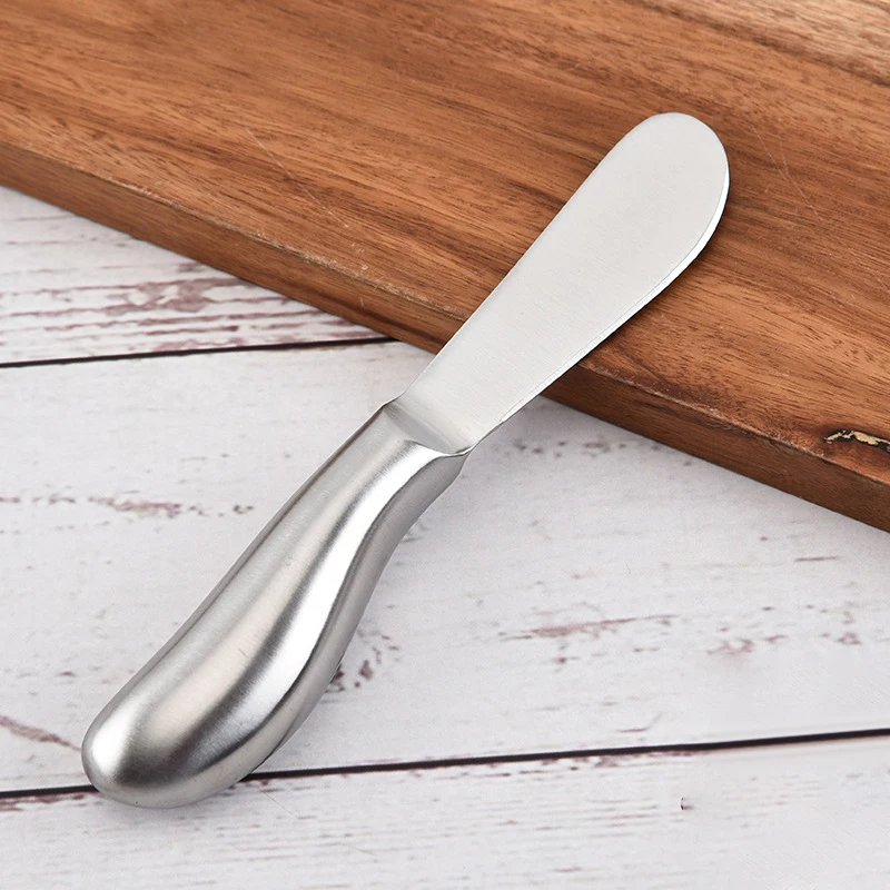 

1PCS Butter Knife Stainless Steel Blade Butter and Cheese Spreader with Mirror Polished Ergonomic Handle Ideal for Kitchen Home