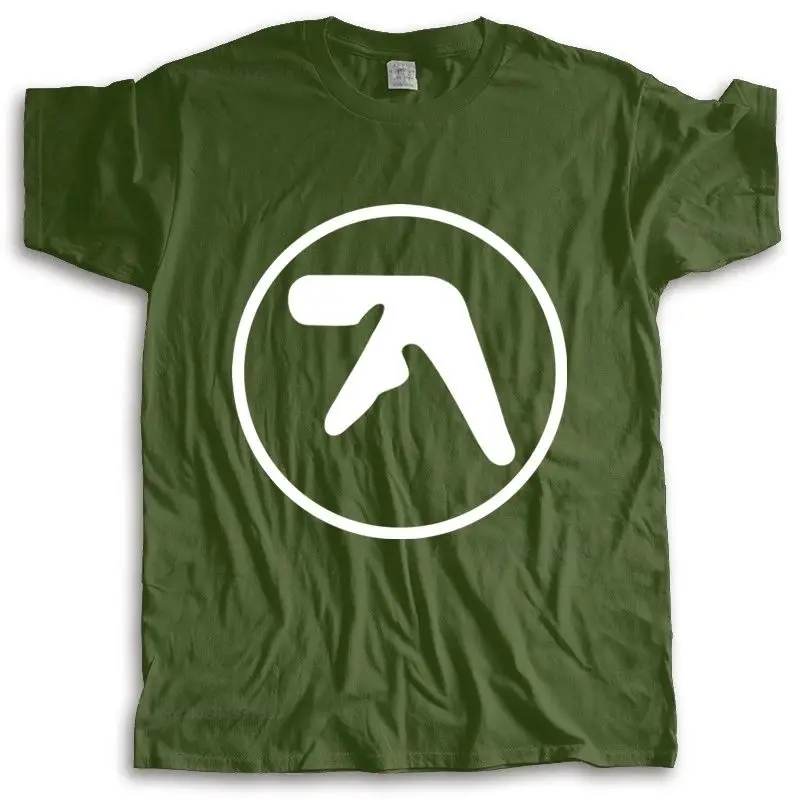 

Футболка ex Crew Ne APHEX TWIN с логотипом, тема электронной музыки, удобная хлопковая базовая футболка ort Sve для мужчин и женщин