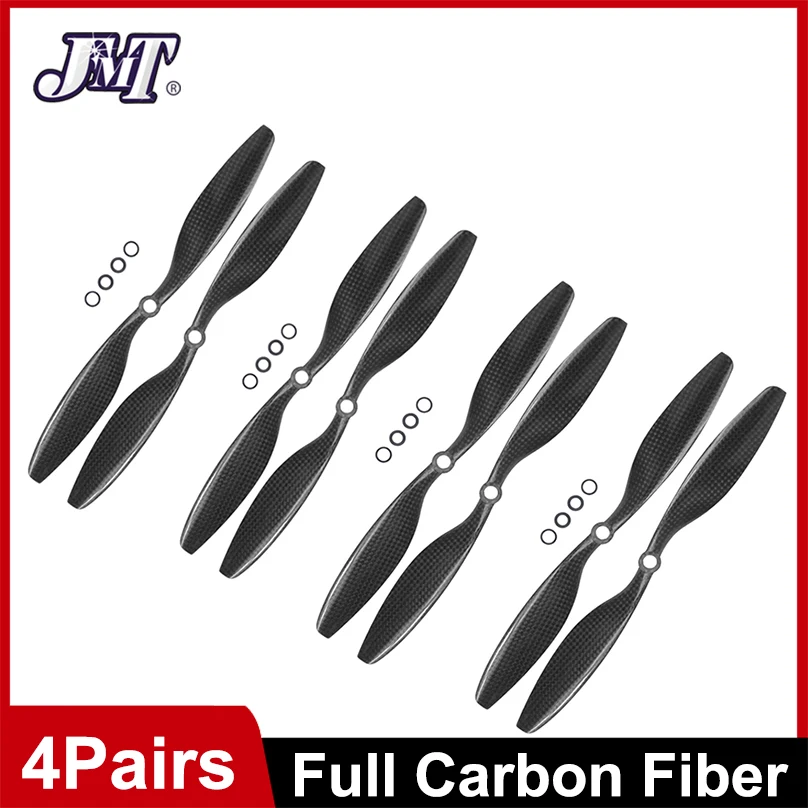 

JMT 4 пары (4CW + 4CCW) 8045 9047 1045 1047 1147 1238 1245 1447 пропеллеры из углеродного волокна для радиоуправляемой электрической модели самолета