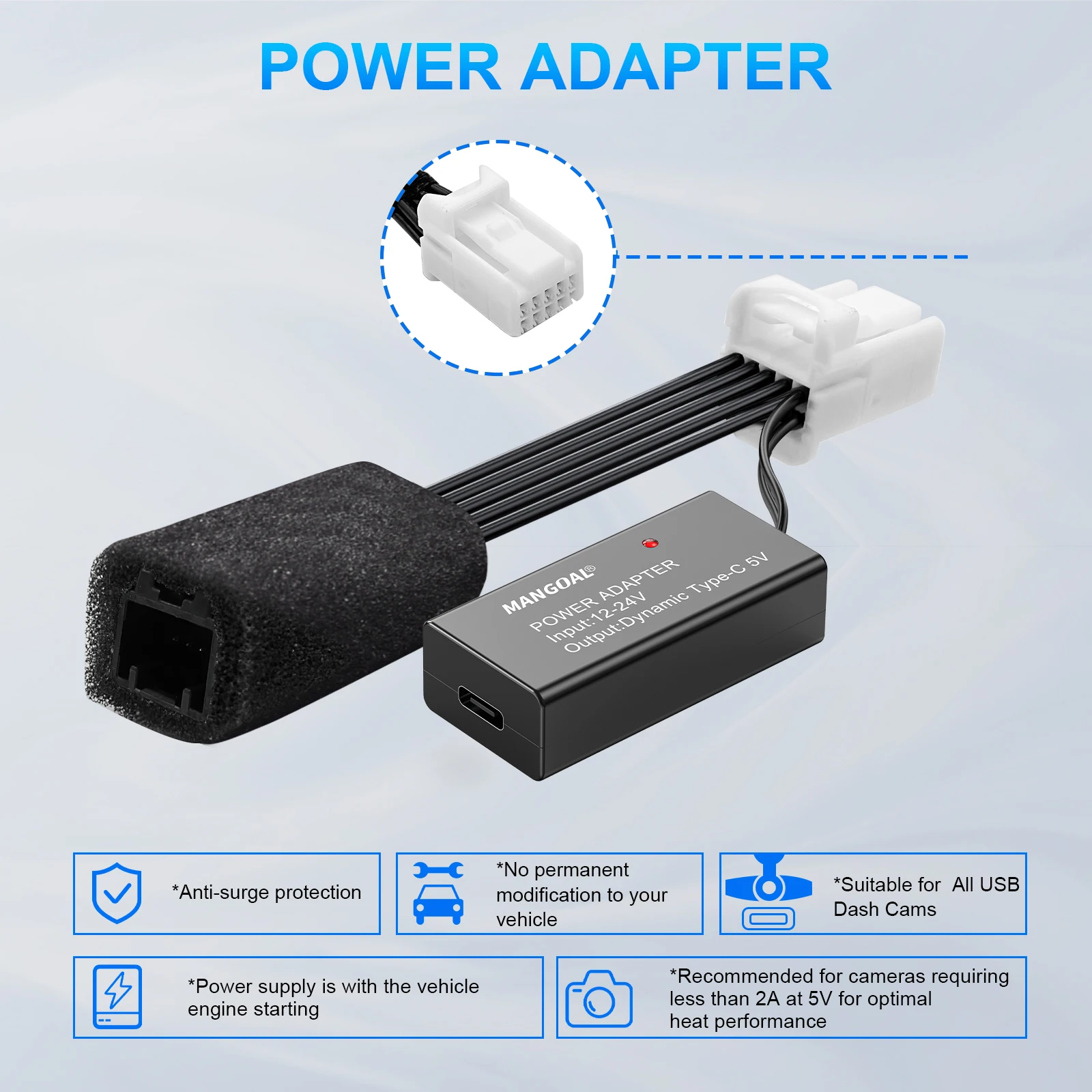 Адаптер питания для видеорегис – обзор и цена Dash Cam Hardwire Kit