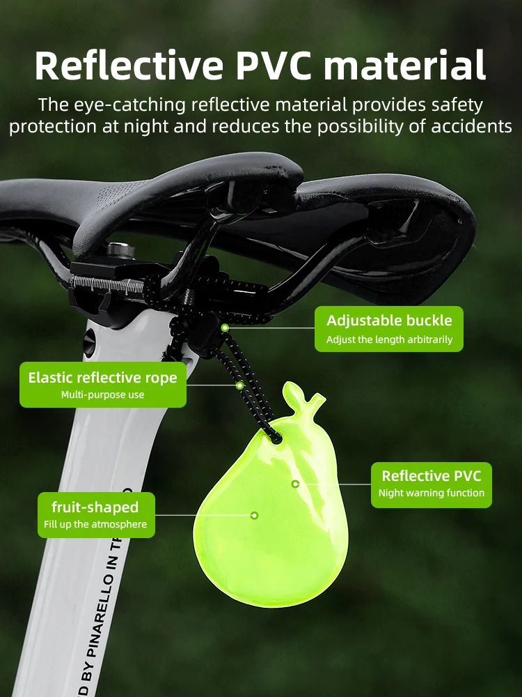 AliExpress Bright Cycling Reflector Portable Road Bicycle Reflector Ultralight MTB TPU Reflective Triangle Bike Accessories