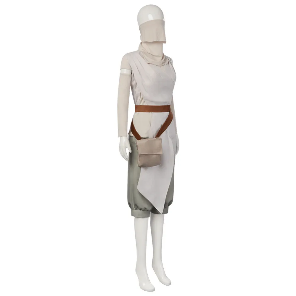 

Fulujiacos Rey Cosplay Costume Rey White Uniform Full Set