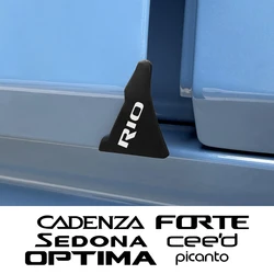 2Pcs Car Door Corner Covers Protector Automobile Accessories For Kia Rio Picanto Ceed Forte Optima Sedona Cadenza K9 Telluride