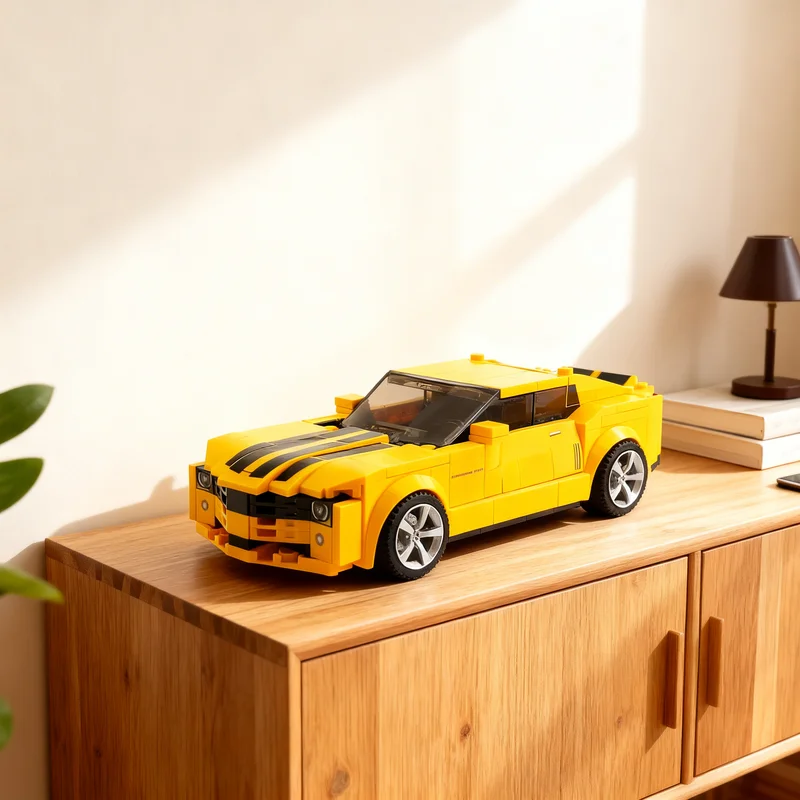 321pcs MOC Camaroes Bumblebee City Champions Model Building Blocks Christmas Gifts Construction Toys Collection Art Display