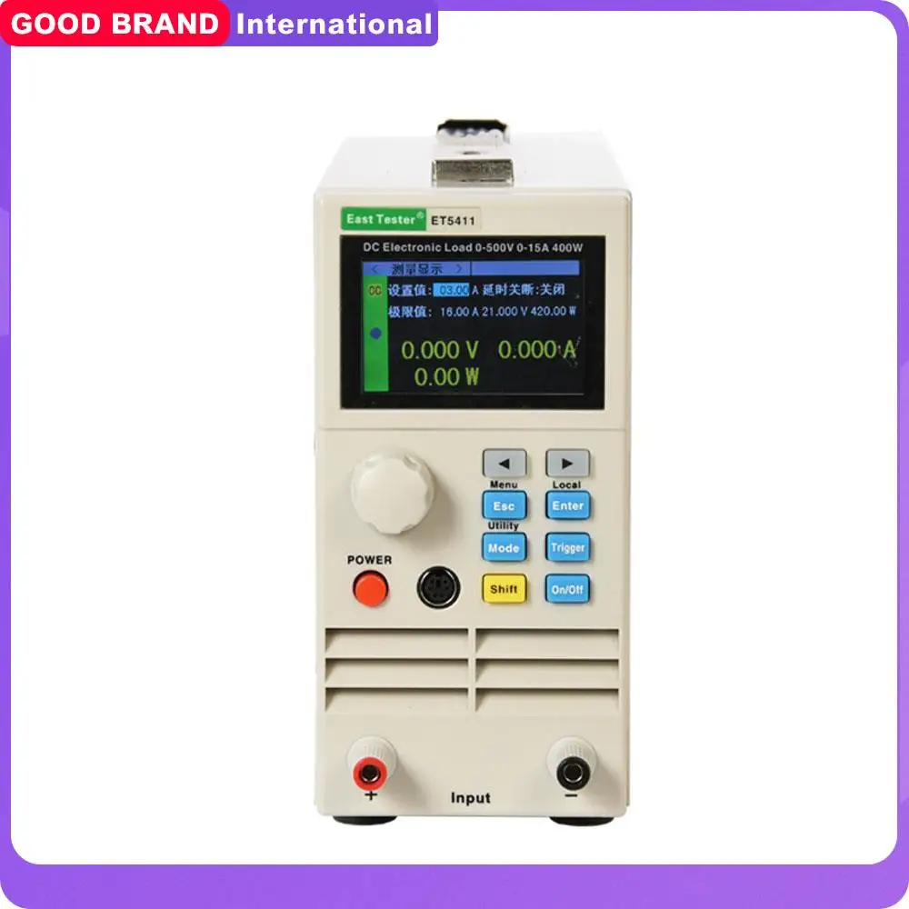 ET5411A+ Single Channel Electrical Load Programmable Digital Control DC Load Electronic Battery Capacity Tester