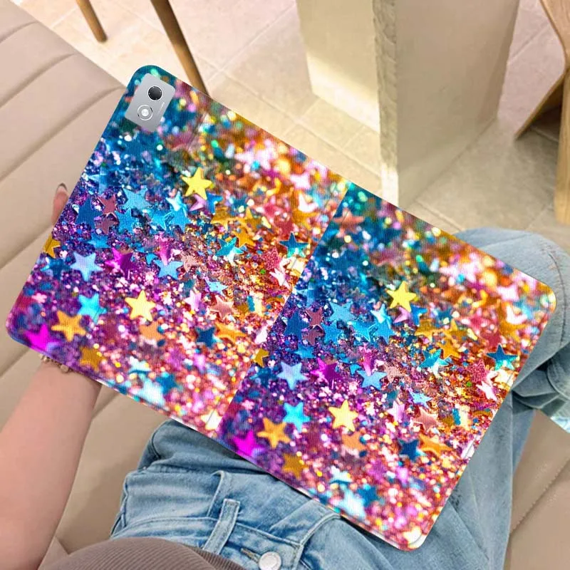

Colorful luminous pattern Tablet Case For Legion Xiaoxin Pad Y700 K10 M10 P11 K11 Pro Plus 10.6 11.5 Inch 2021 2023 2025