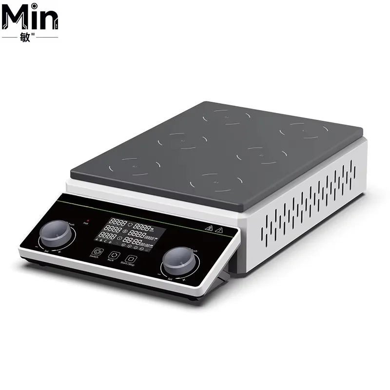 Digital Display Multi Position Magnetic Stirrer With Heating Constant Temperature Lab Stirring Machine For Chemical Laboratory