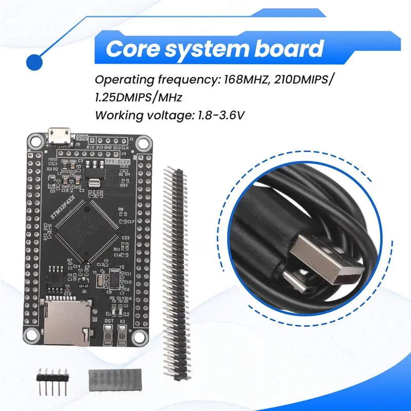 STM32F407VGT6 STM32 System Core Board STM32F407 Development Board F407 Single-Chip Learning Board
