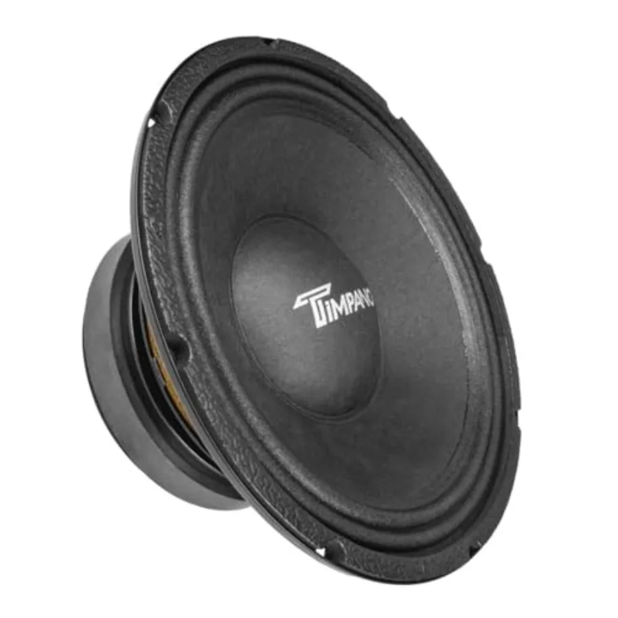 

Professional and car audio system midbass speaker TPT-MD10 10 inch polypropylene cone black 800W power handling 8 ohm impedance