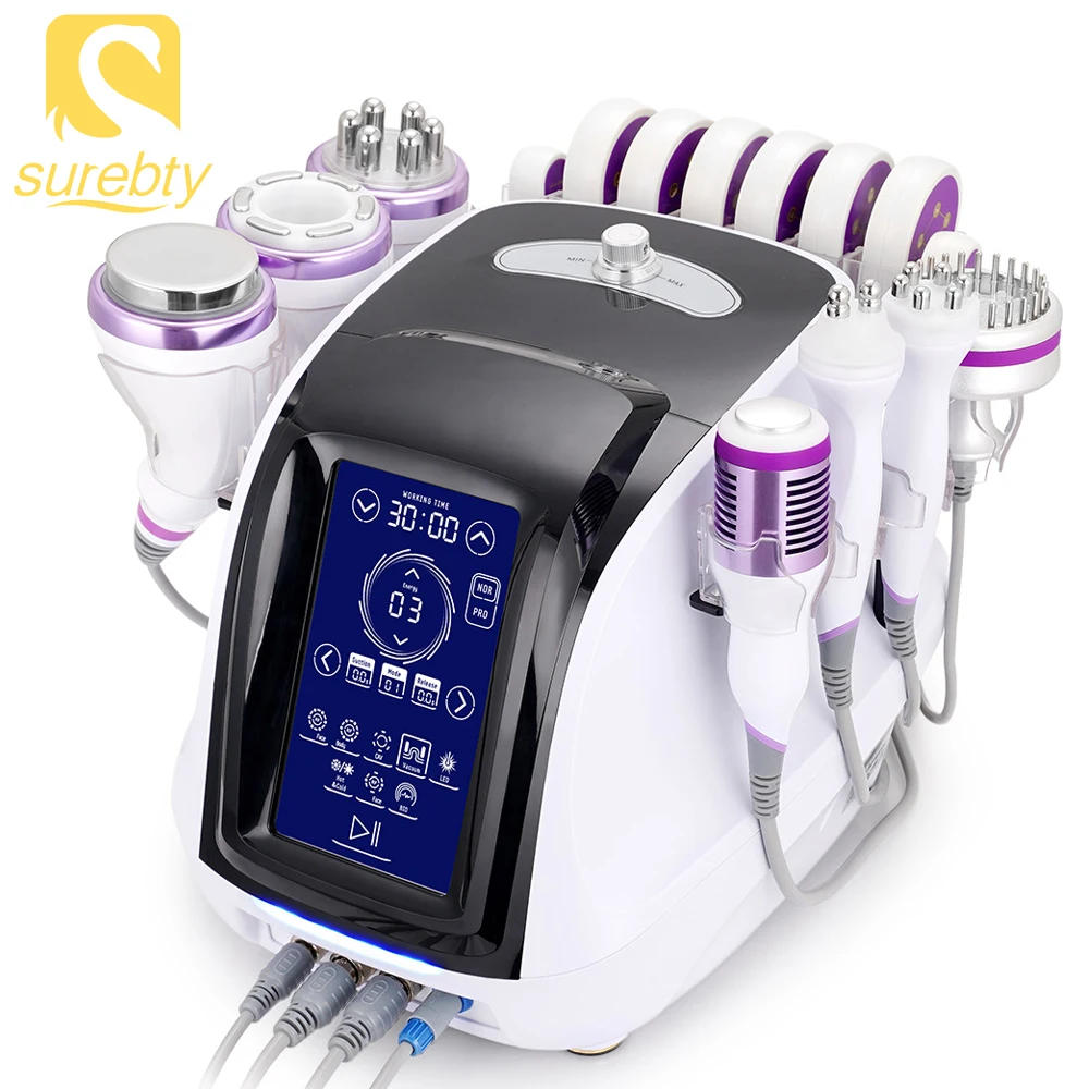 

9 in 1 40K Cavitation Vacuum Micro-current Photon Facial Care Body Slimming Fat Loss Wrinkle Removal Beauty Machine