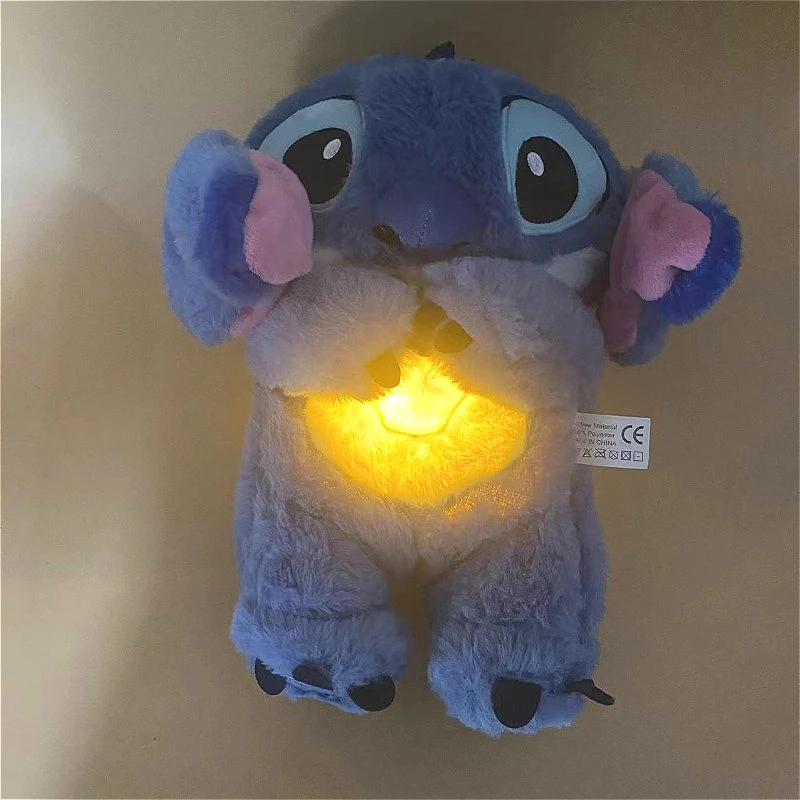 

Disney Lilo&Stitch Soothing Dolls Kawaii Anime Cartoon Characters Room Decoration Accessories Doll Companion with Airbag Gift