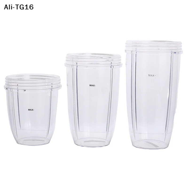 【Ty2】1 Pieza 2025 Nuevo Vaso Transparente para Licuadora, Repuesto Transparente para Licuadora NutriBullet de 18OZ 24OZ 32OZ, Utensilio de Cocina