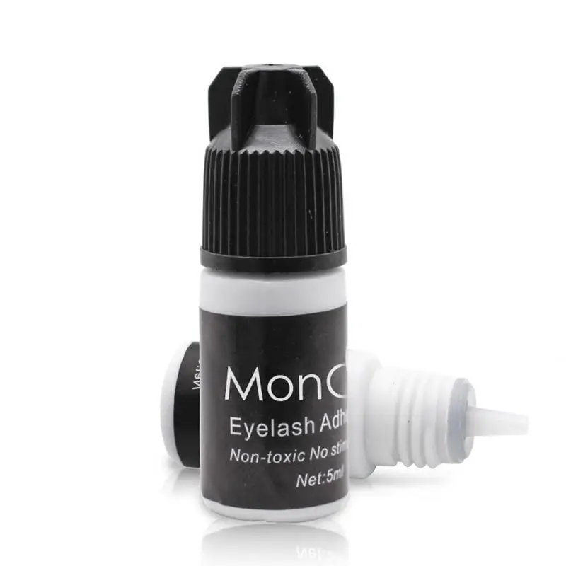 5ml Quick Dry False Eyelash Glue Dark-Black Waterproof Eyelash Extensions Glue Black Adhesive For Eyelashes Building Glue