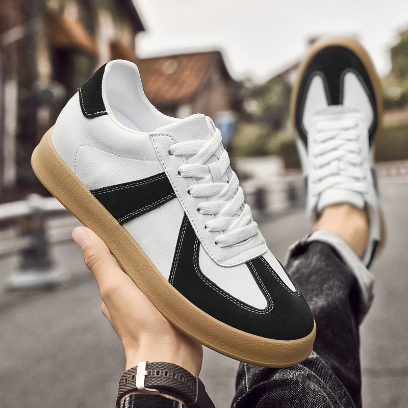 أحذية رياضية كاجوال للرجال قابلة للتنفس، أحذية سباق فاخرة للمدرب، أحذية بدون كعب أنيقة للرجال #2