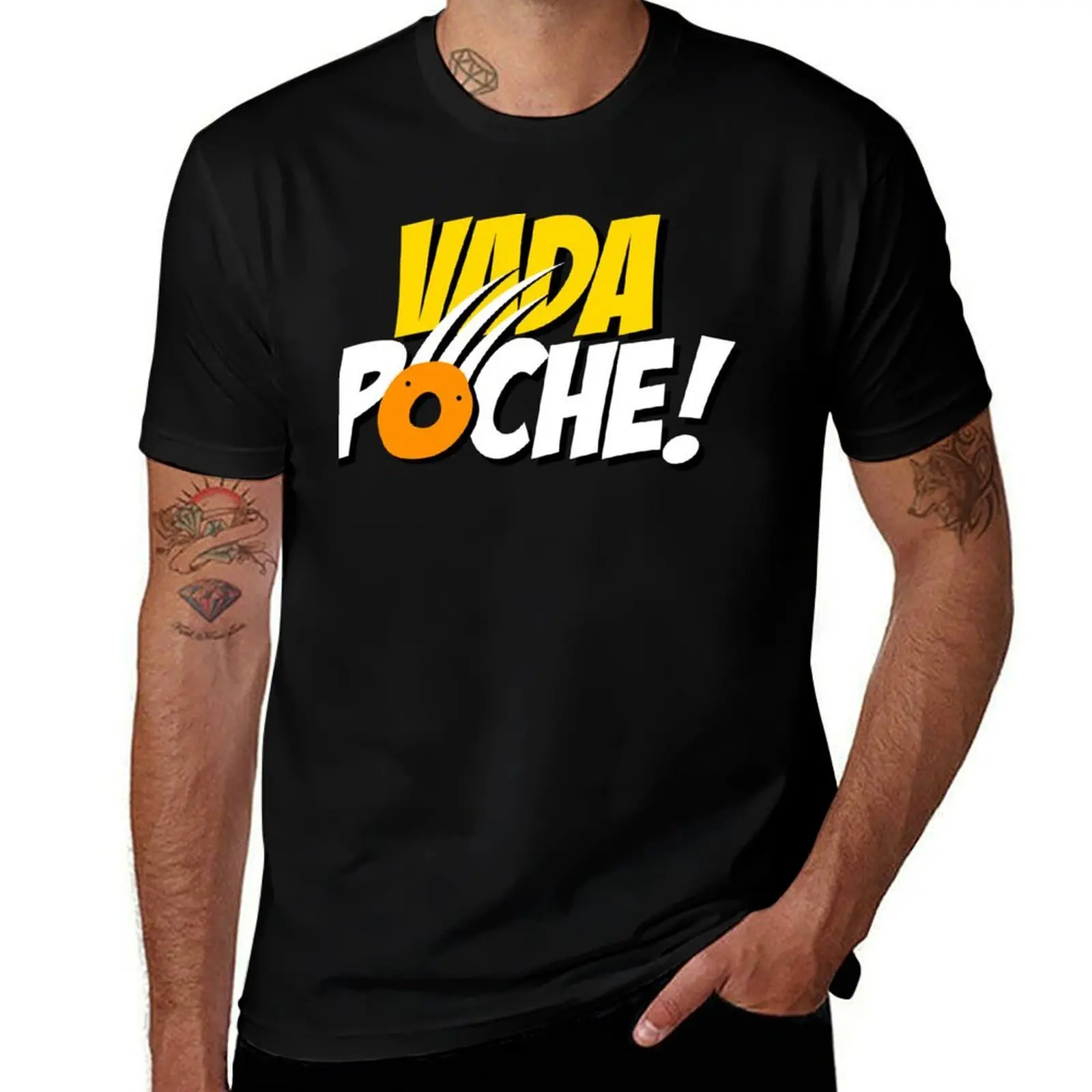

Vada poche Vadivelu tamil tshirt T-Shirt Basic Lightweight Short Sleeve Tee