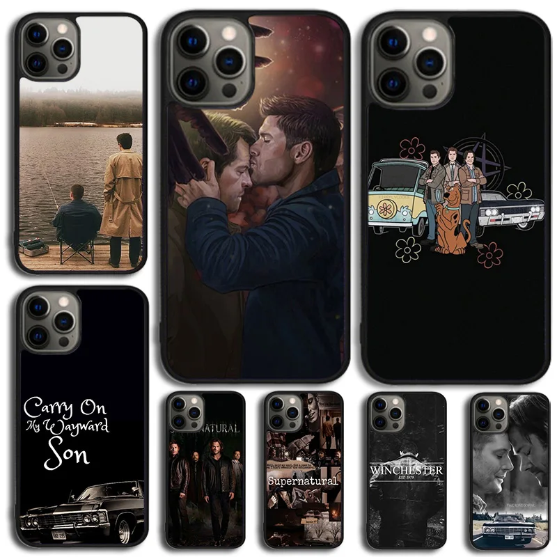 Supernatural Phone Case For iPhone 16 15 14 13 12 Mini 11 Pro Max Plus X XS Max XR Cover Shell coque