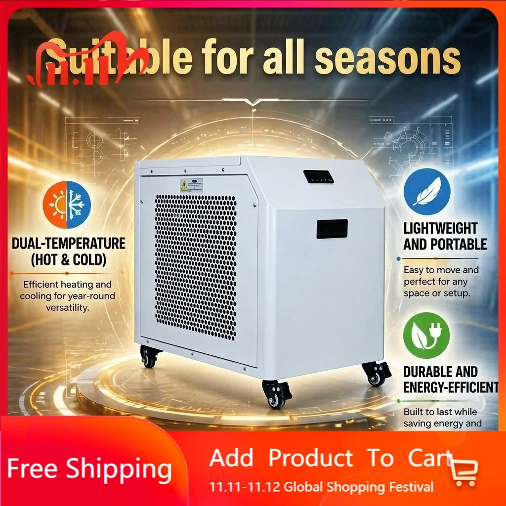 Smart WiFi R410A 0.5h.p Auto Ice Bath Chiller Compressor Pump Motor Heater Cooler 0.5-3h.p