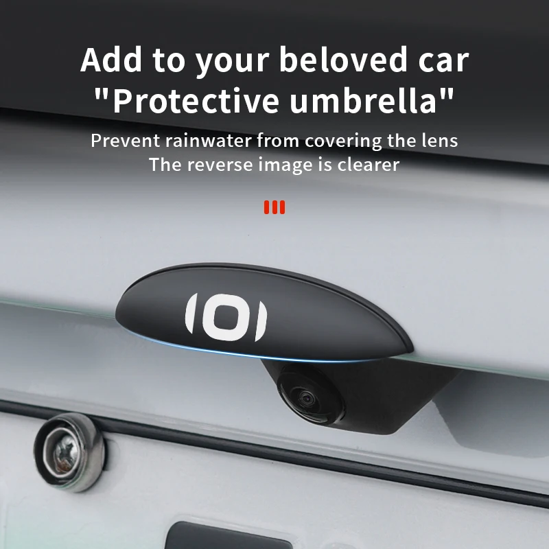 Car Reversing Rear Camera Rain Cover ABS Rain-Proof Car Reverse Camera For Changan QiYuan A05 A07 Q05 Q07 E07 K50 Accessories