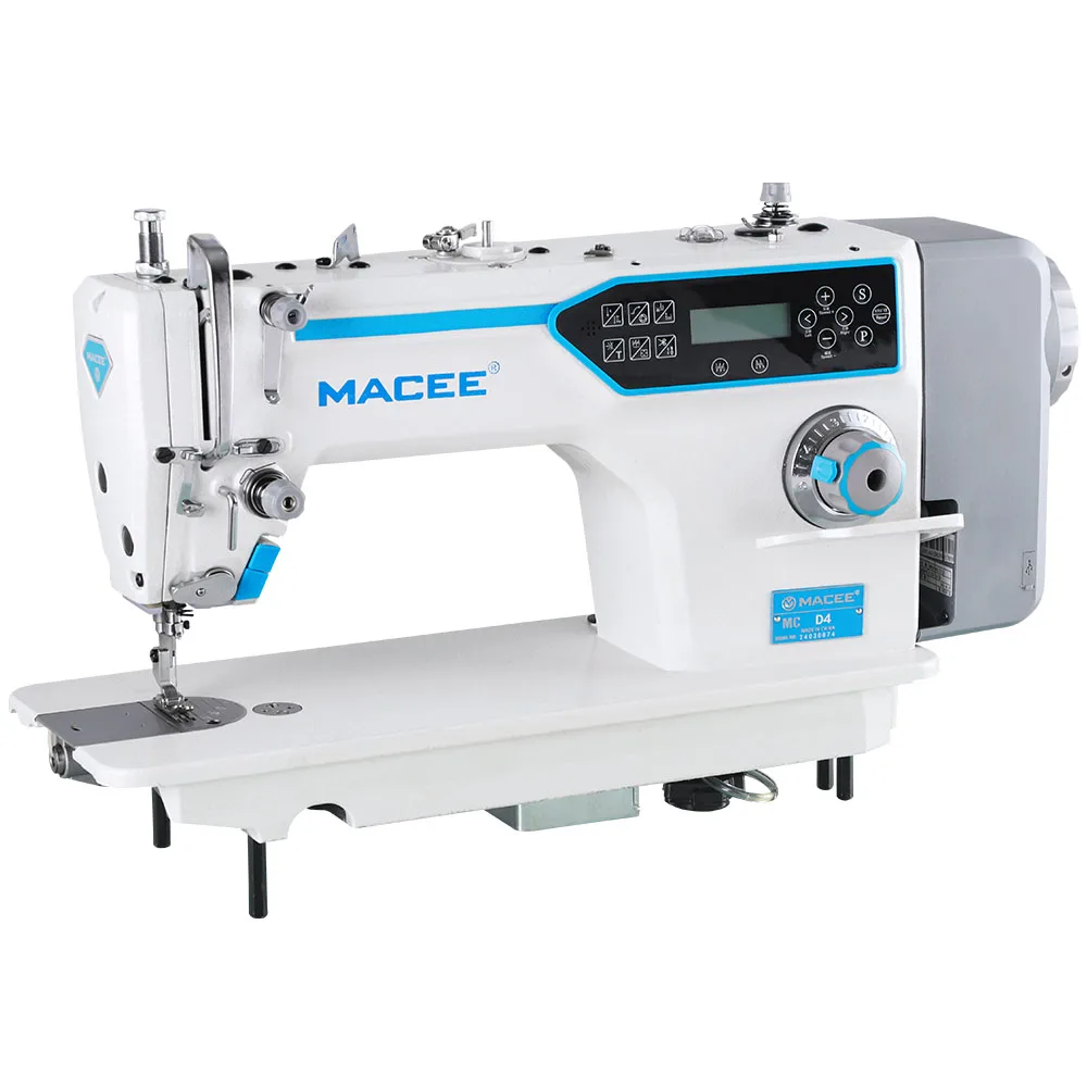 MC S7 High Speed Servo Motor Single Needle Lockstitch Sewing Machine with Integrated Direct Drive Auto Lifter & Auto Trimmer