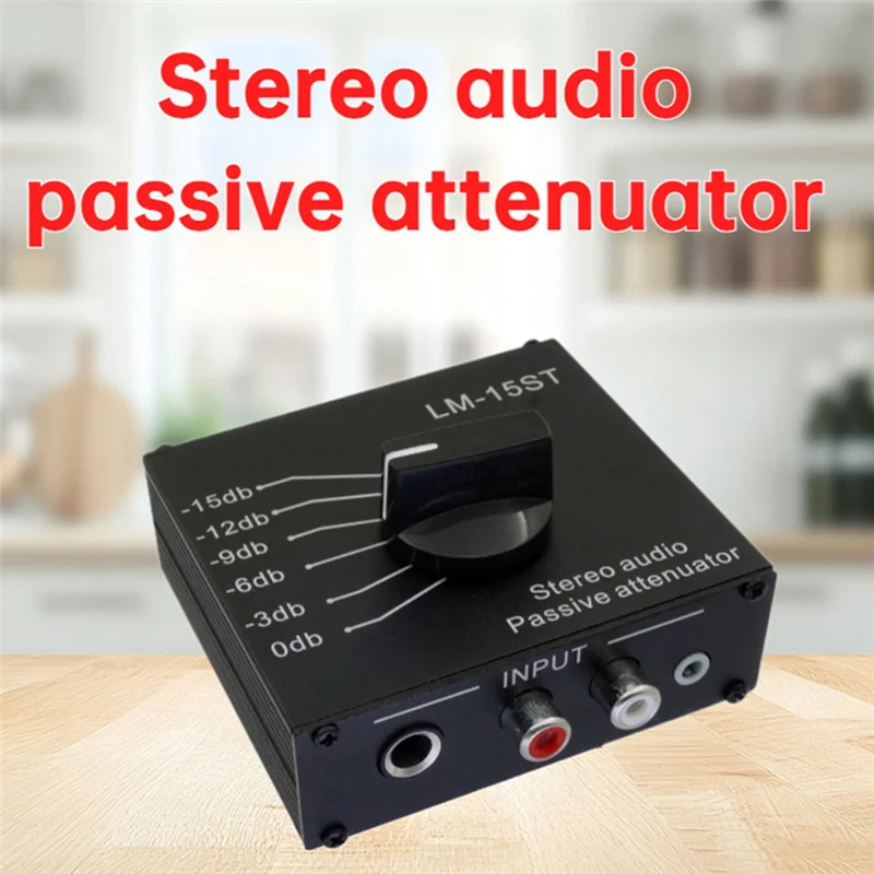 B49C Audio Passive Attenuator High Low Level Converter Line Output Signal Sound Card, Speaker, Microphone, Mic Port - Image 6