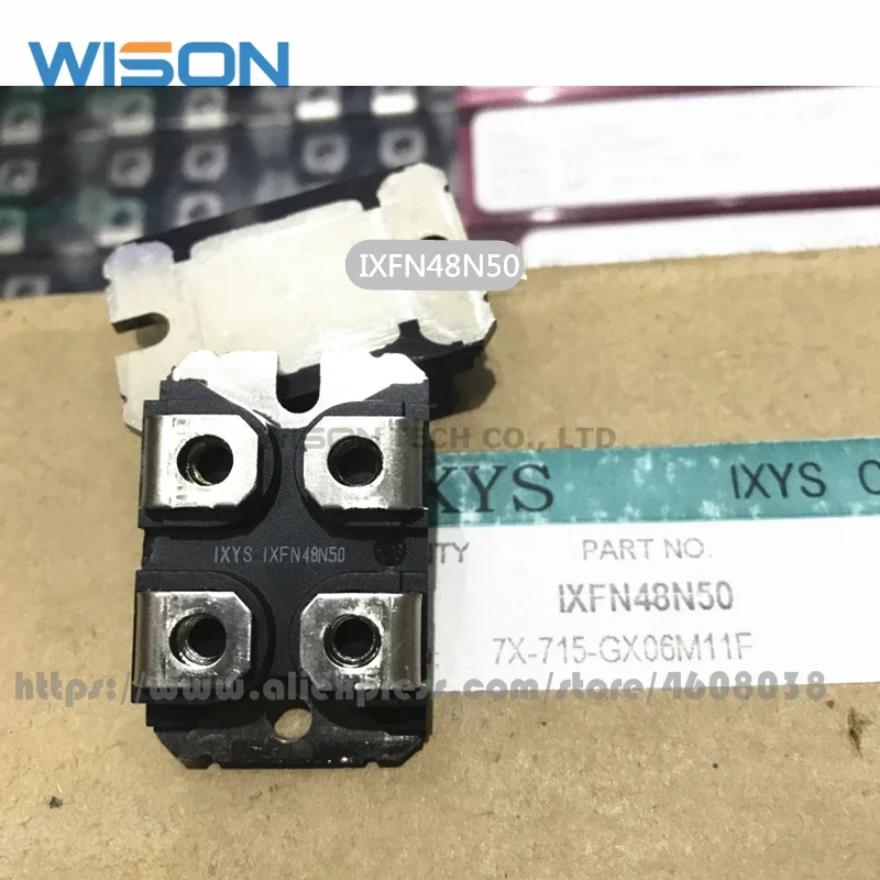 IXFN48N50 IXFN48N50Q IXFN48N60P IXFN48N60 IXFN48N50U2 IXFN48N50U3 IXFN48N55ใหม่ HiPerFET Power MOSFETs โมดูล