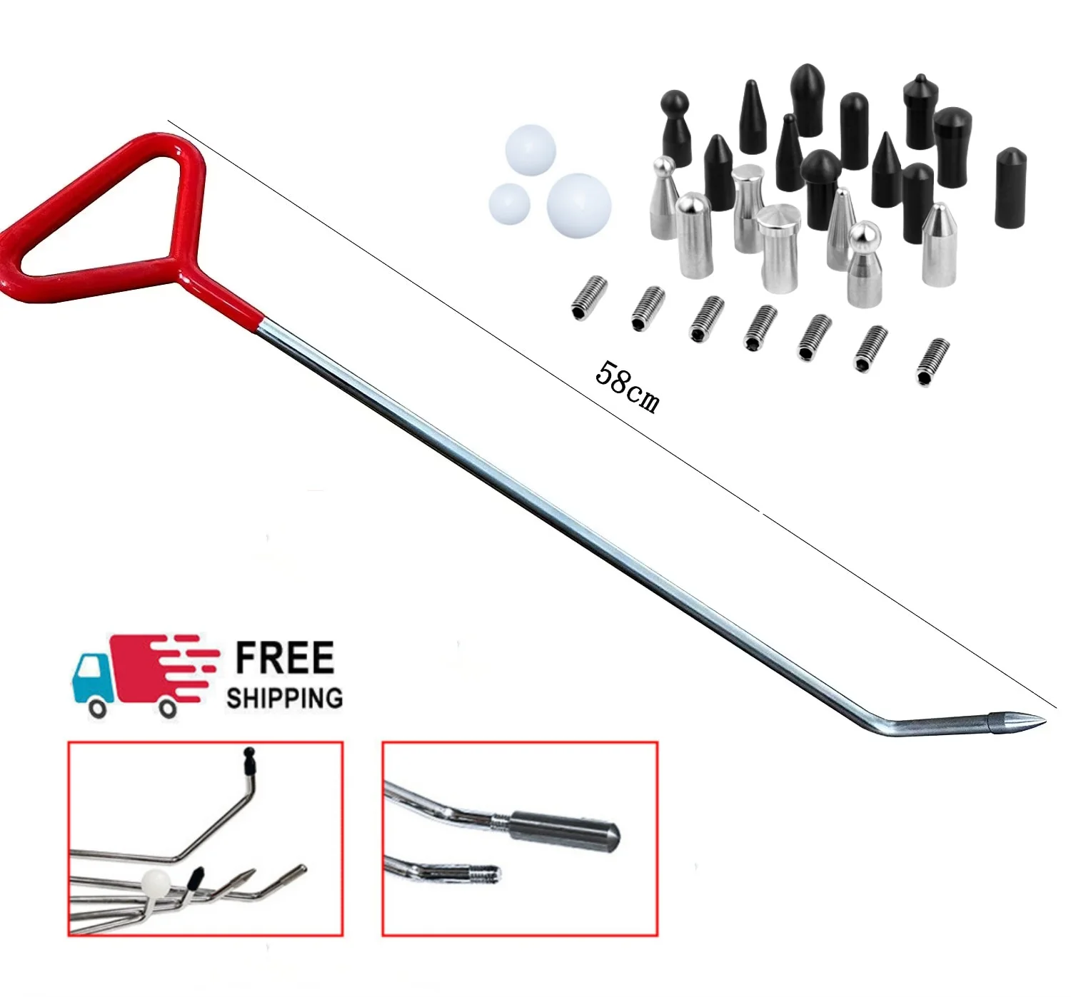 

Крючки для ремонта вмятин из нержавеющей стали, Удаление вмятин на кузове автомобиля, Крючки для толкателей лом, Инструменты для ремонта дверей, Удаление вмятин