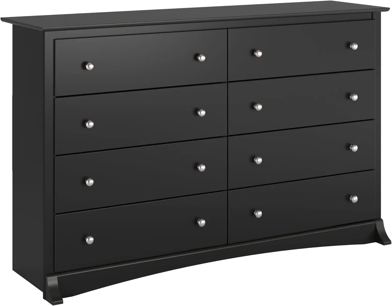 Prepac Sonoma 8 Drawer Double Dresser For Bedroom, Wide Chest Of Drawers, Bedroom Furniture, Clothes Storage And Organizer,