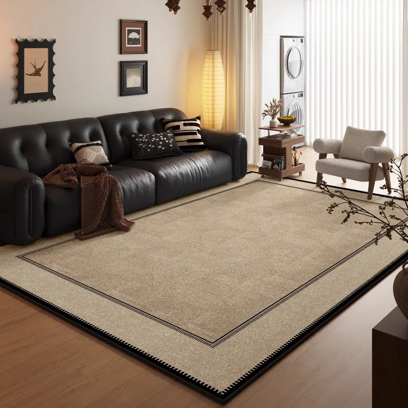 

Advanced Retro Living Room Carpets Nordic Cloakroom Bedroom Bedside Soft Rug Recreation Area Tea Table Plush Floor Mat Ковер 러그