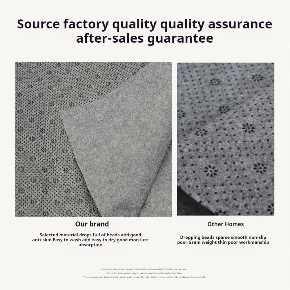 قماش معنقدة غير قابل للانزلاق 1.8*1 متر قماش سميك داعم سميك (مزيد من مقاومة للاهتراء ومقاومة للتمزق ومتينة) دعم بساط مثالي #6