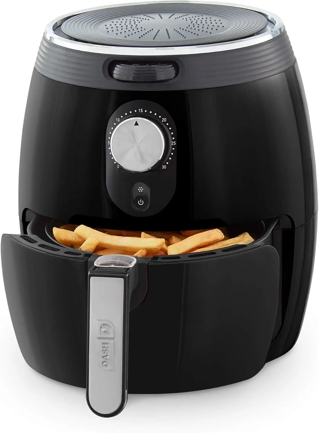 Air Fryer with Advanced Air Circulation Technology - Adjustable Temperature Control & Auto Shut-Off - Compact Nonstick Basket -
