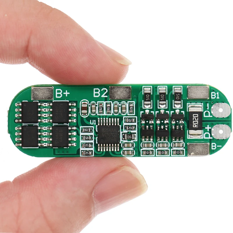 3S 10A 12V Lithium Battery Charger Protection Board For 3pcs 18650 Li-ion Battery Cell Charging BMS 11.1V 12.6V With Balanced