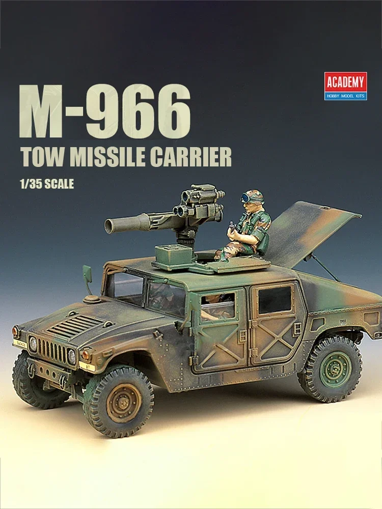 Комплект военной собранной модели Academy 13250 US M966 TOW, ракетный носитель, масштаб 1/35.