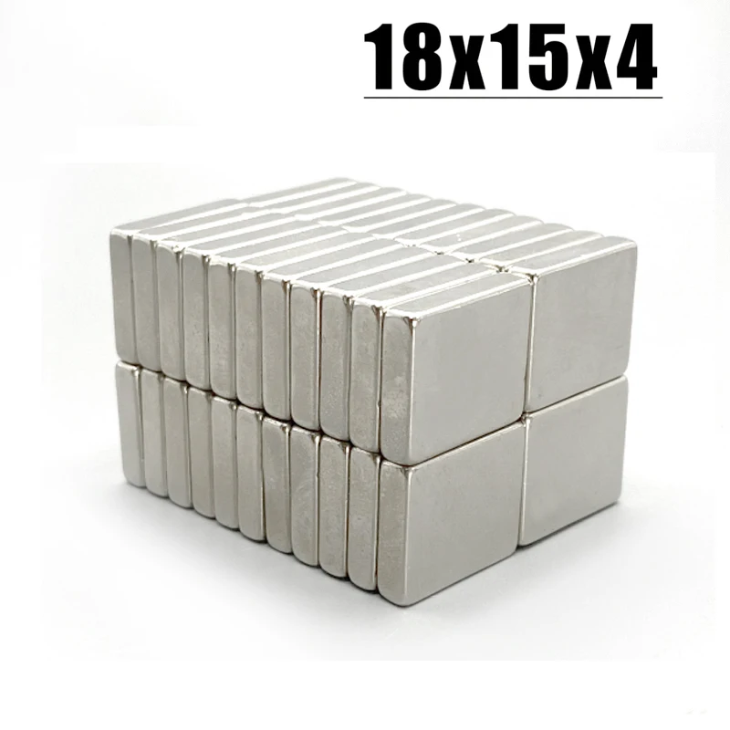 18*15*4mm Magnet 2-50pcs N35 NdFeB Permanent Magnetic Imanes Neodymium Magnet Fridge Magnets 18x15x4mm Magnet Accessory