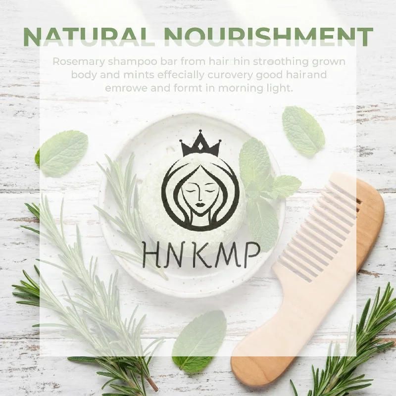 Rosemary Extract Shampoo Soap Bar For Hair Loss Support Deep Scalp Clean Strengthening Nourishing Damaged Hair Use