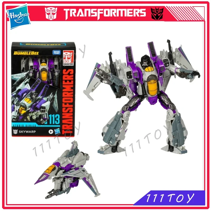 

In Stock Hasbro Transformers Classic Toys Studio Series SS-113 Voyage Skywarp Action Figure Robot Toy Collectibles Gifts Hobbies