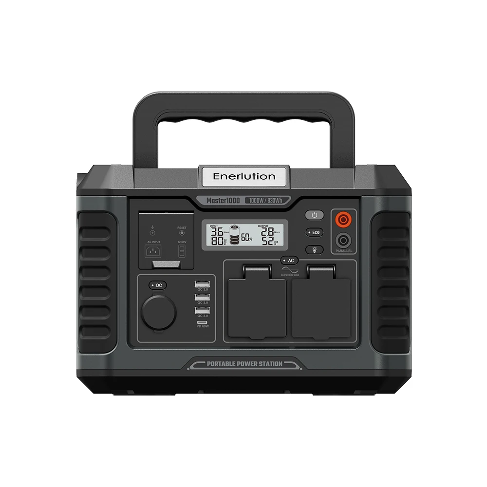 Ready to Ship 2200W 1800W 1000W Portable Power Station Large Capacity Pure Sine Wave AC DC Emergency Portable Power Station