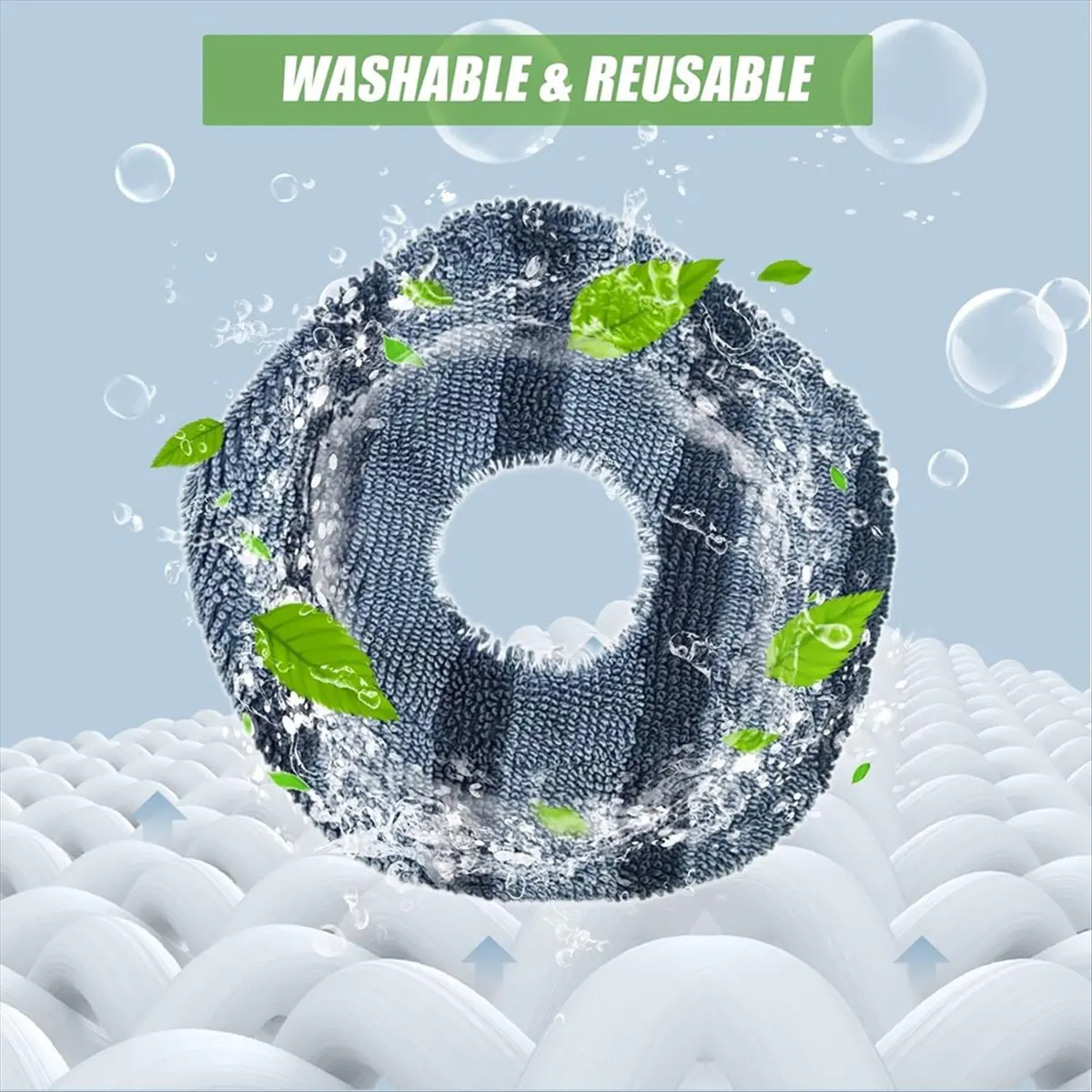 FZFZ 24 قطعة مناسبة لـ X10 Pro Omni Robot Vacuum Replacement Parts Mop Cloth Accessories قطع الغيار