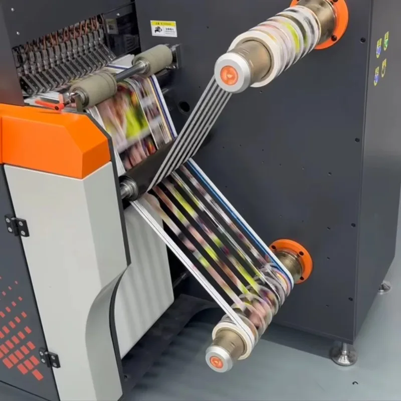 Customized High-Speed Slitting Machine Label Roll Slitter Machine Slitter Knife Slitter Rewinder Machine Paper Roll view 6