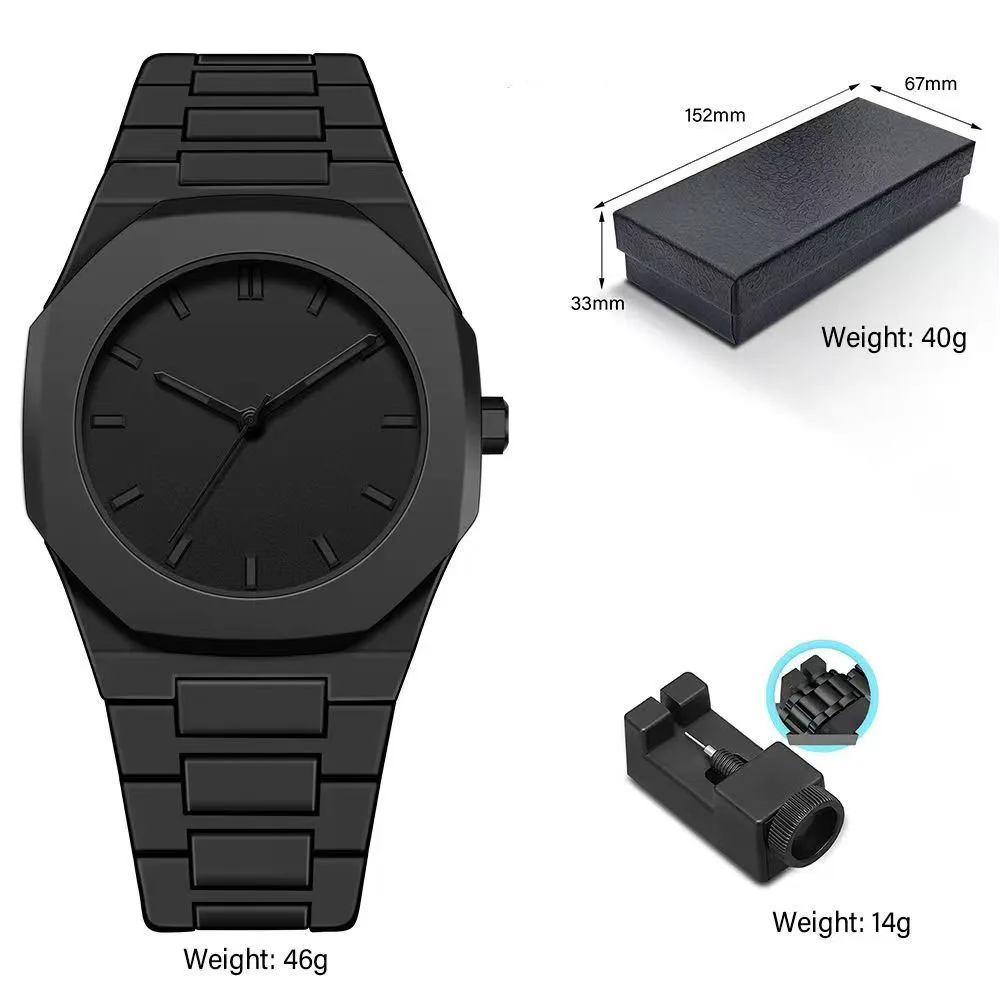 Explosive high-end men's small fashion quartz watch outdoor light luxury dopamine waterproof large dial minimalist