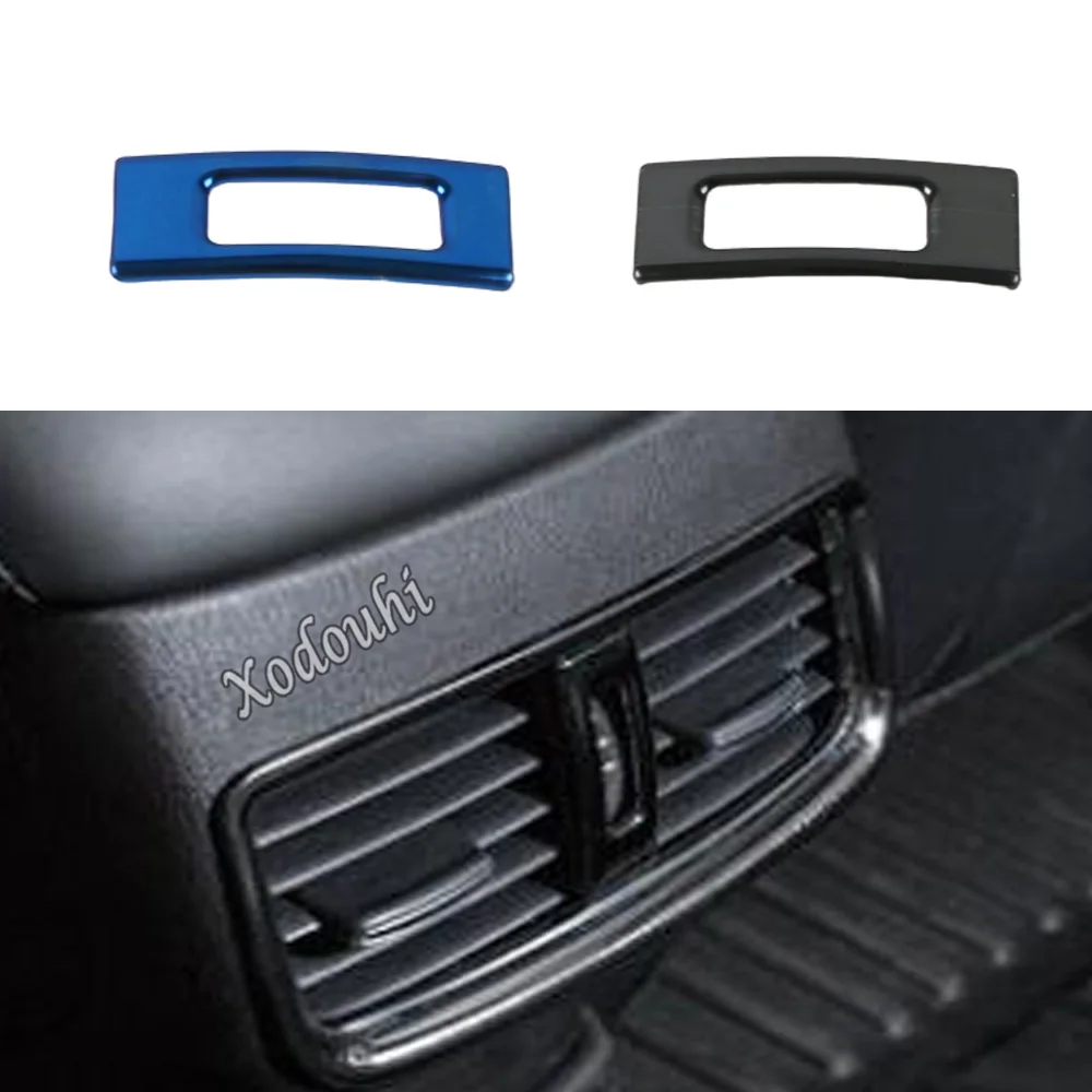 

Для Mazda 6 Mazda6 Atenza 2020 2021 2022 2023, автомобильная декоративная накладка из нержавеющей стали, задняя часть, перевернутая, вентиляционное отверстие для кондиционера